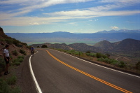 Bill and Chris on Monitor Pass (east)