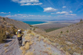 The eastern shore of Mono Lake is in the background.