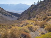 The new road takes the opposite slope at the left.  Photo courtesy of Frank Paysen.