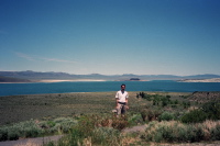 Bill at the Visitor's Center
