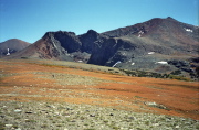 Bill walks toward Parker Pass (11100ft)