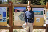 Bill at the Little Lakes Valley Trailhead.