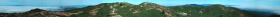 Peak Mountain Panorama (northwest to south)