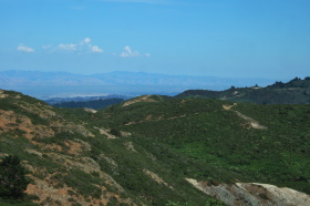 Mount Hamilton from Peak Mountain