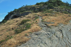 Cave on the side of Peak Mountain