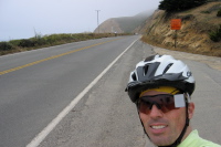 San Pedro Mtn Rd. at CA1 south of Devil's Slide. (50ft)