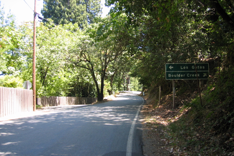 Skyline Blvd. and Gist Rd.  (2260ft)