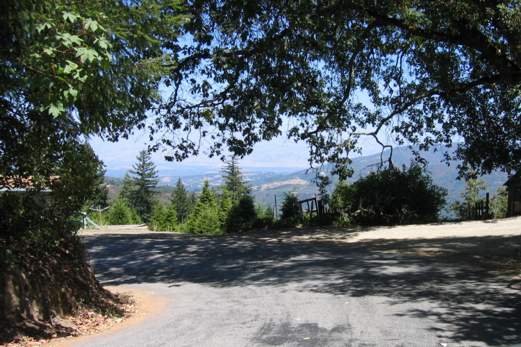 Another hairpin turn on Gist Rd. (1920ft)