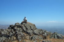 David on Monument Peak