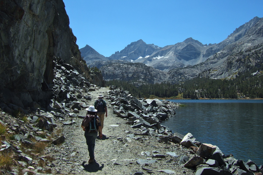 Stella and Frank continue past Long Lake