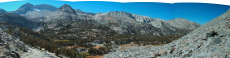 View west from Morgan Pass (11100ft)