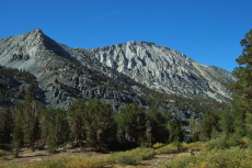 Lookout Peak (11902ft) and Mt. Starr (12835ft)