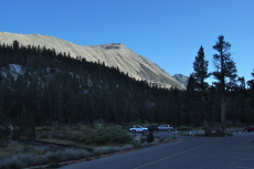 Sunset on Mt. Morgan over Mosquito Flat