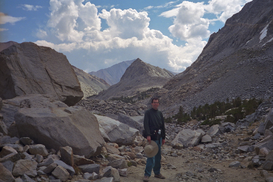 Bill at Morgan Pass