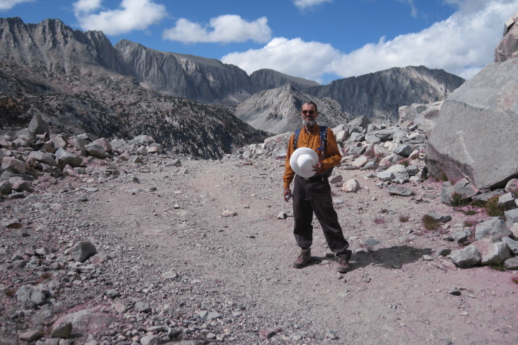 Frank at Morgan Pass (11100ft).