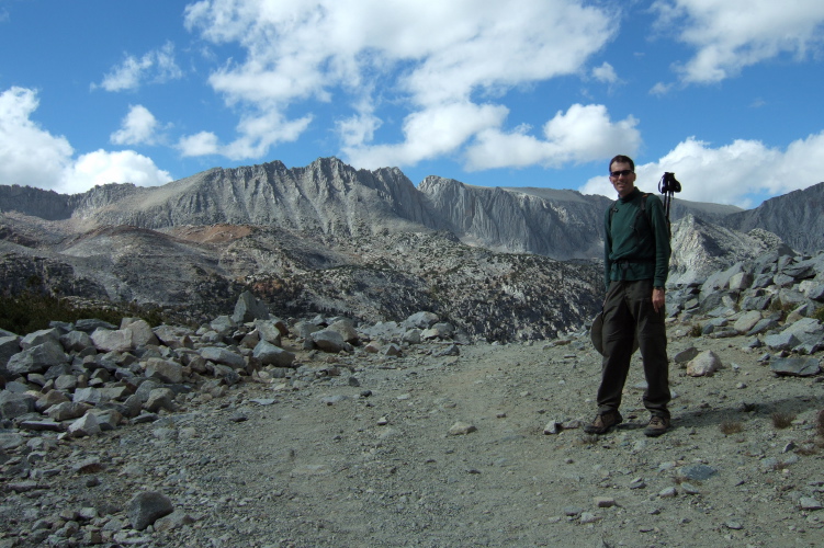 Bill at Morgan Pass (11100ft)