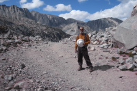 Frank at Morgan Pass (11100ft).