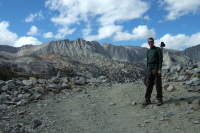 Bill at Morgan Pass (11100ft)