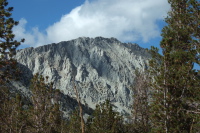 Mt. Starr (12835ft) from the Morgan Pass trail.