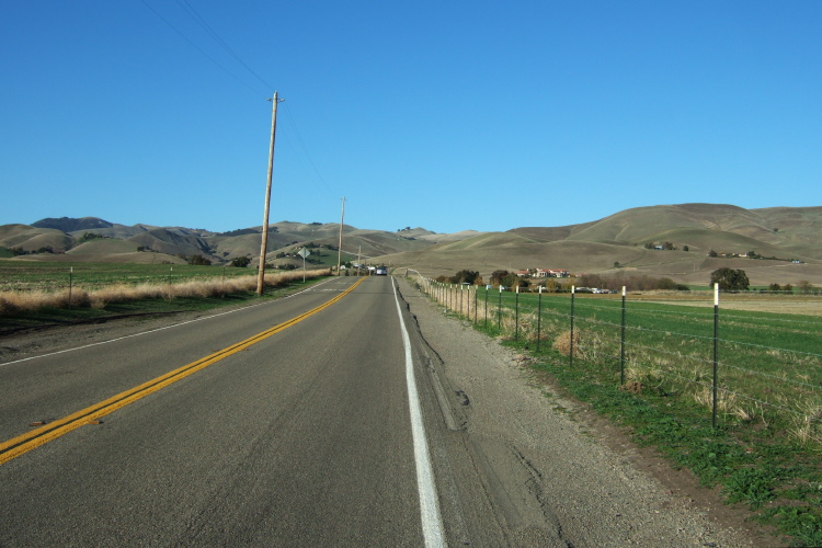 Starting up Morgan Territory Rd.