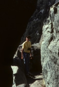 Bill on the trail up Moro Rock