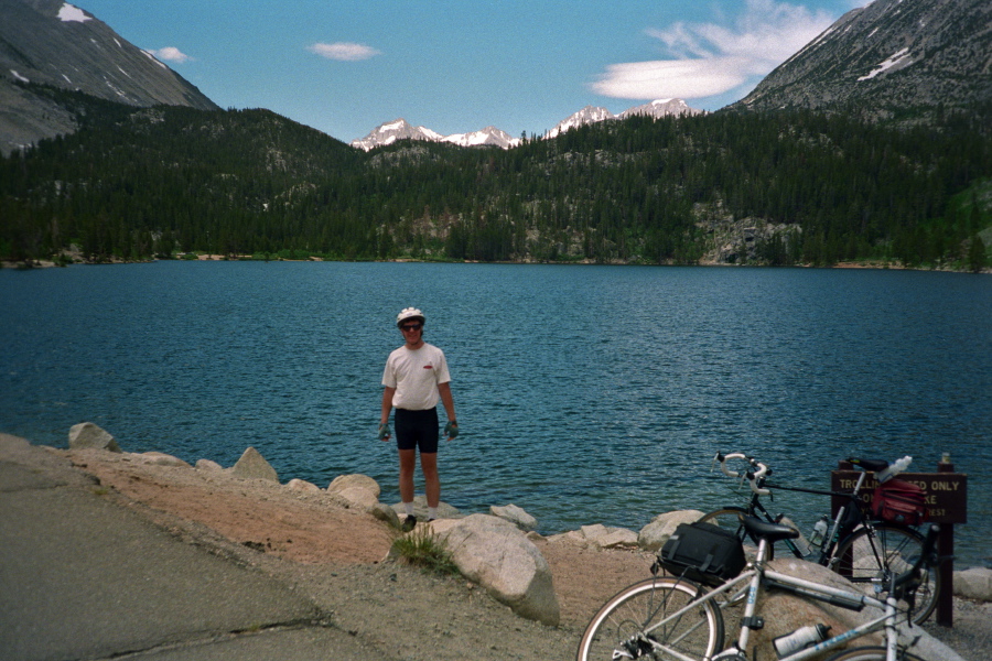 Derek at Rock Creek Lake