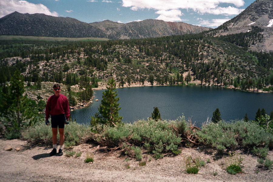 Derek above Rock Creek Lake