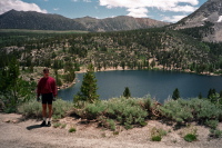 Derek above Rock Creek Lake