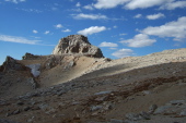 One last look back at the summit that looks like elephant's head