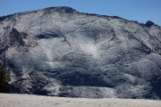 The face in the northwest face of Clouds Rest
