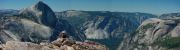 David enjoys the view from the south end of Mount Watkins