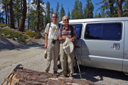 Photo at the end of the hike