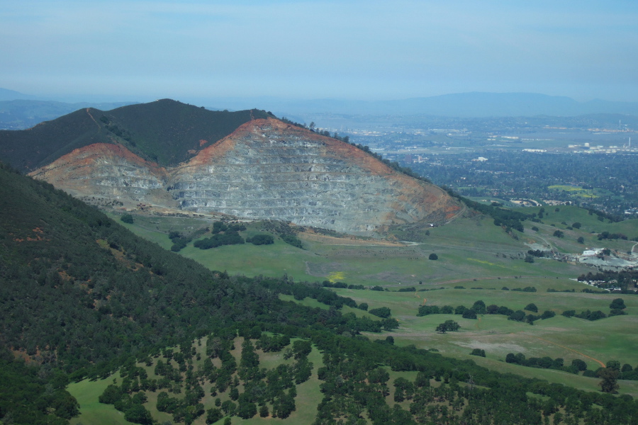 The Clayton Quarry from the Olympia Trail