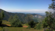 View from lunch spot on the north slope of Mt. Olympia