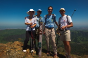 Group photo at the summit of Mt. Olympia (2946ft)