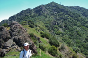 The rugged ridge connecting Mt. Olympia (2946ft) and North Peak (3557ft)