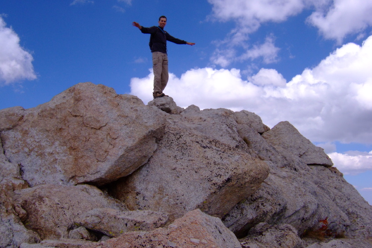 Bill on the summit.