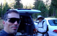 Bill and David at the trailhead.