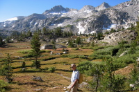 David along the trail (10120ft)
