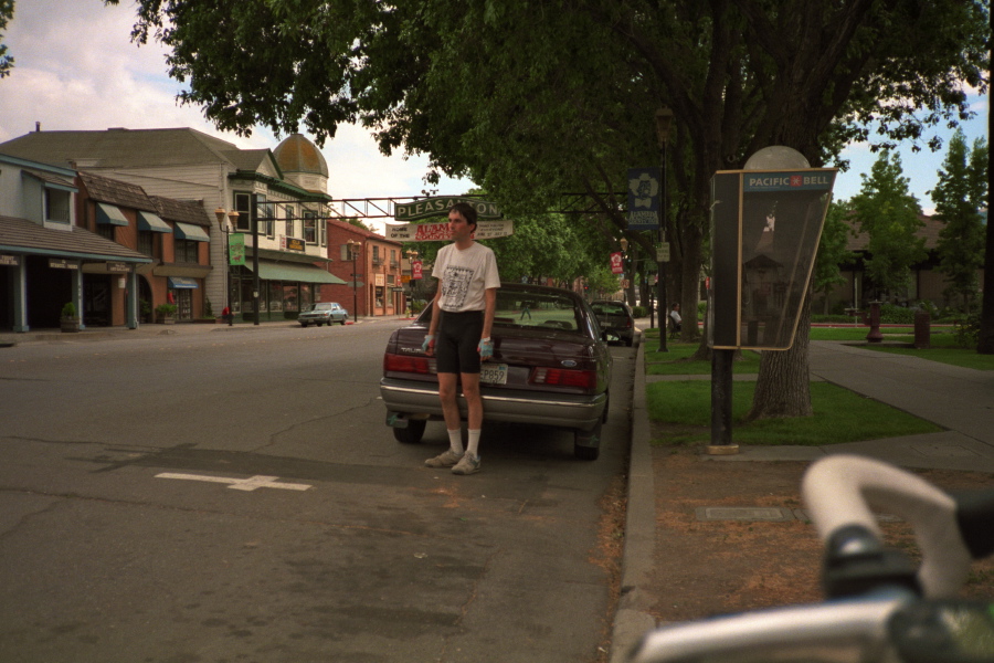 Bill in old town Pleasanton.