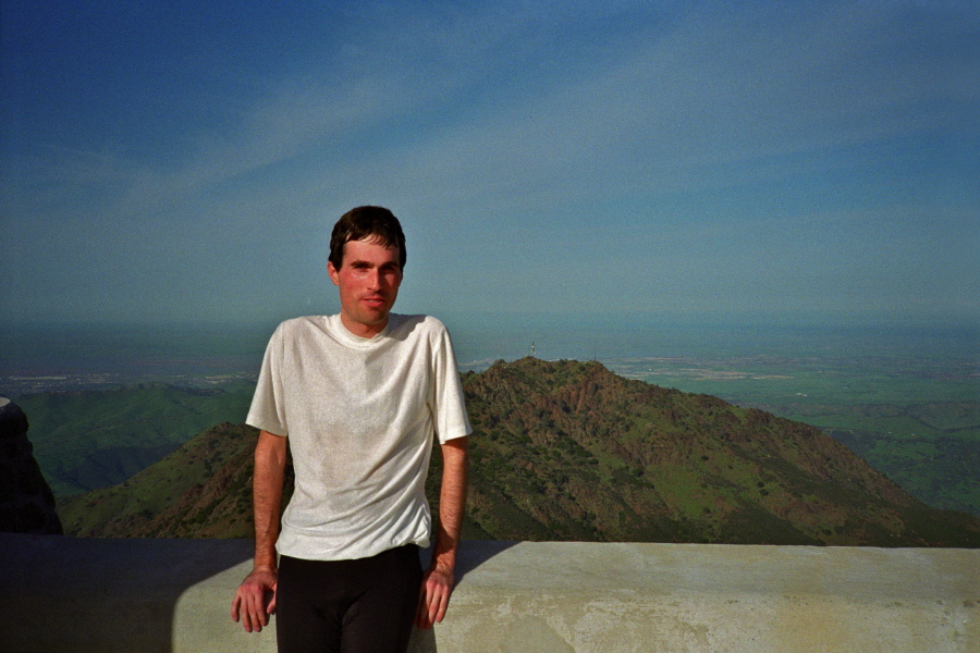 Bill on Mt. Diablo.
