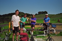 Group photo at Morgan Territory trailhead.