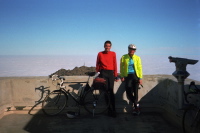Bill and Roberto on the observation deck
