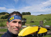 Bill at Morgan Territory Parking area (2041ft)