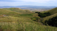 Morgan Territory Rd., descending into Livermore Valley (1760ft)