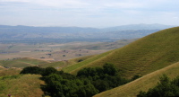 Descending Morgan Territory Rd. into Livermore Valley (1560ft)