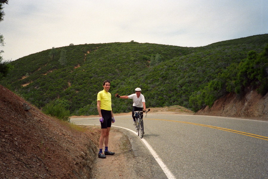 Bill and Brent at Eylar Summit.