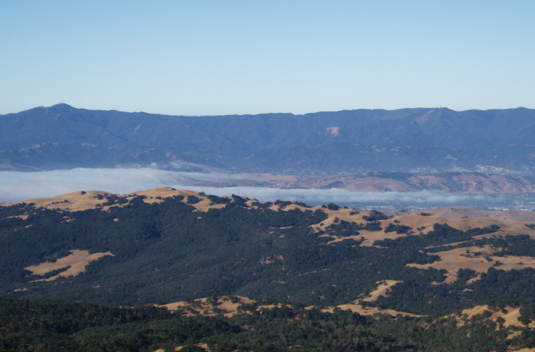 Loma Ridge from Mt. Hamilton.