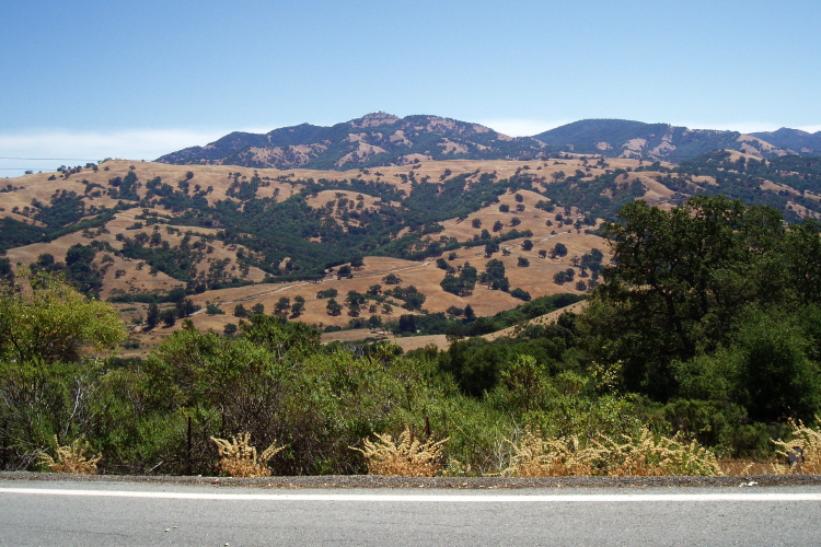 Mt. Hamilton from Quimby Rd.