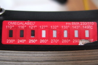 >=121C is the maximum temperature of the rim on the descent of backside of Mt. Hamilton